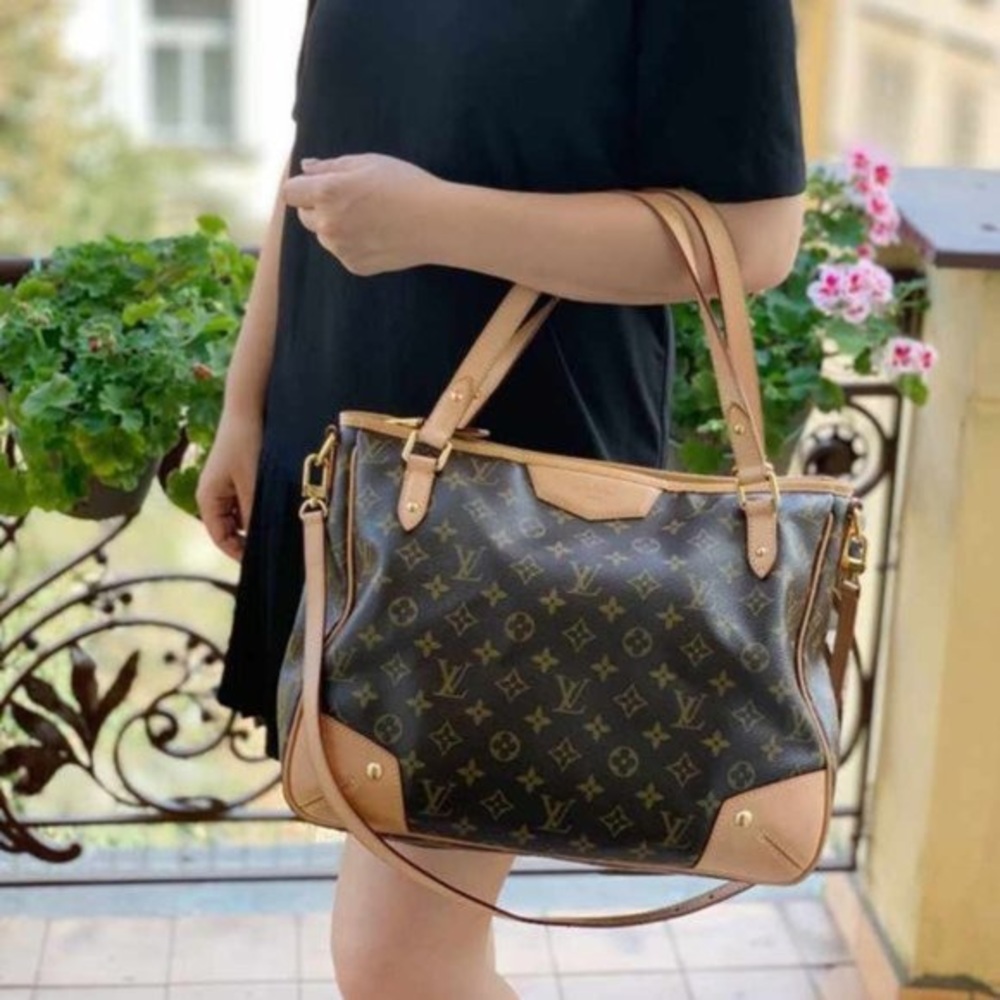 Monogram MM Genuine Leather Bag